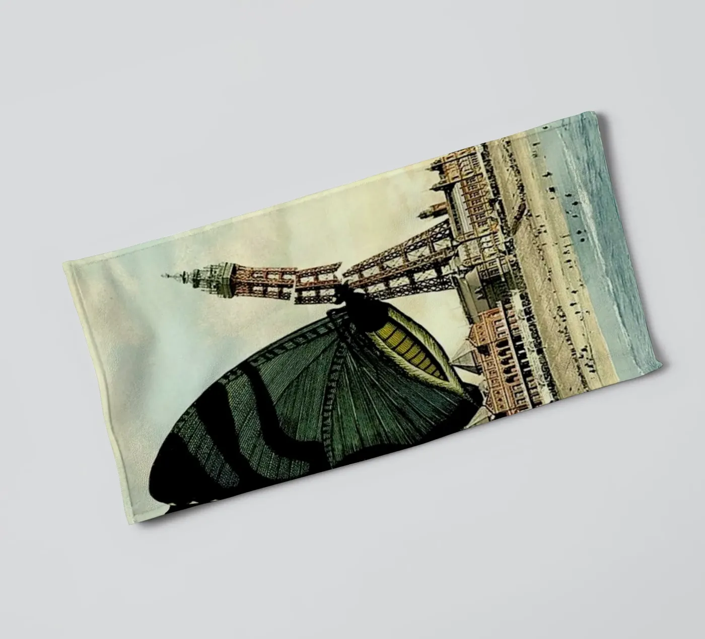Blackpool towel by The Gently Unfurling Sneak