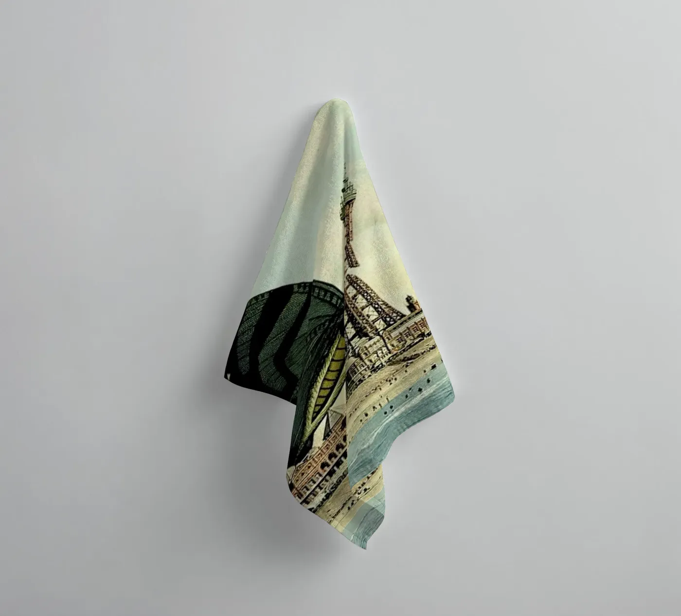 Blackpool badhanddoek van The Gently Unfurling Sneak