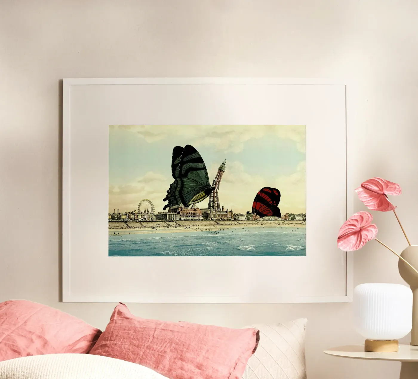 Blackpool Poster von The Gently Unfurling Sneak