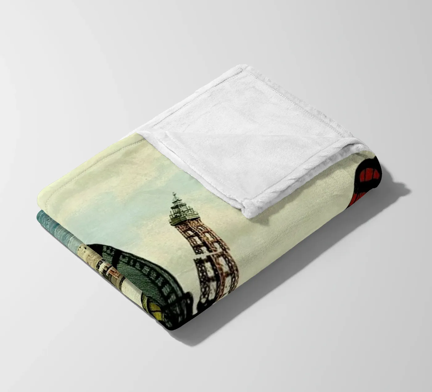 Blackpool fleecedeken van The Gently Unfurling Sneak