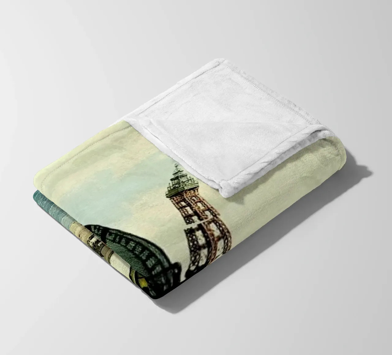 Blackpool fleecedeken van The Gently Unfurling Sneak