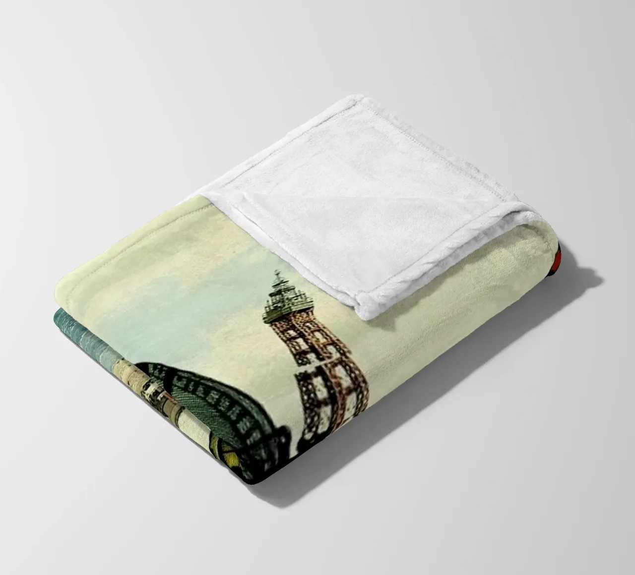 Blackpool Fleecedecke von The Gently Unfurling Sneak