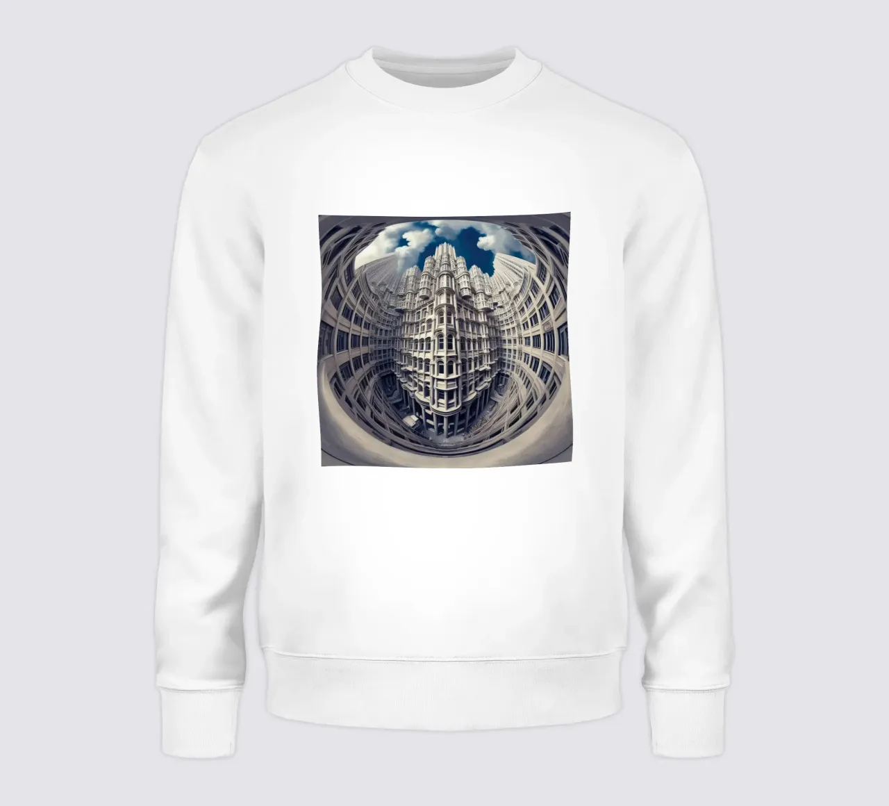 Sphere 025 - Futuristic Gothic Architecture sweatshirt van Spheres