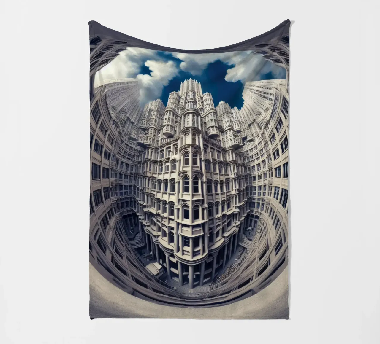 Sphere 025 - Futuristic Gothic Architecture coperta in pile da Spheres