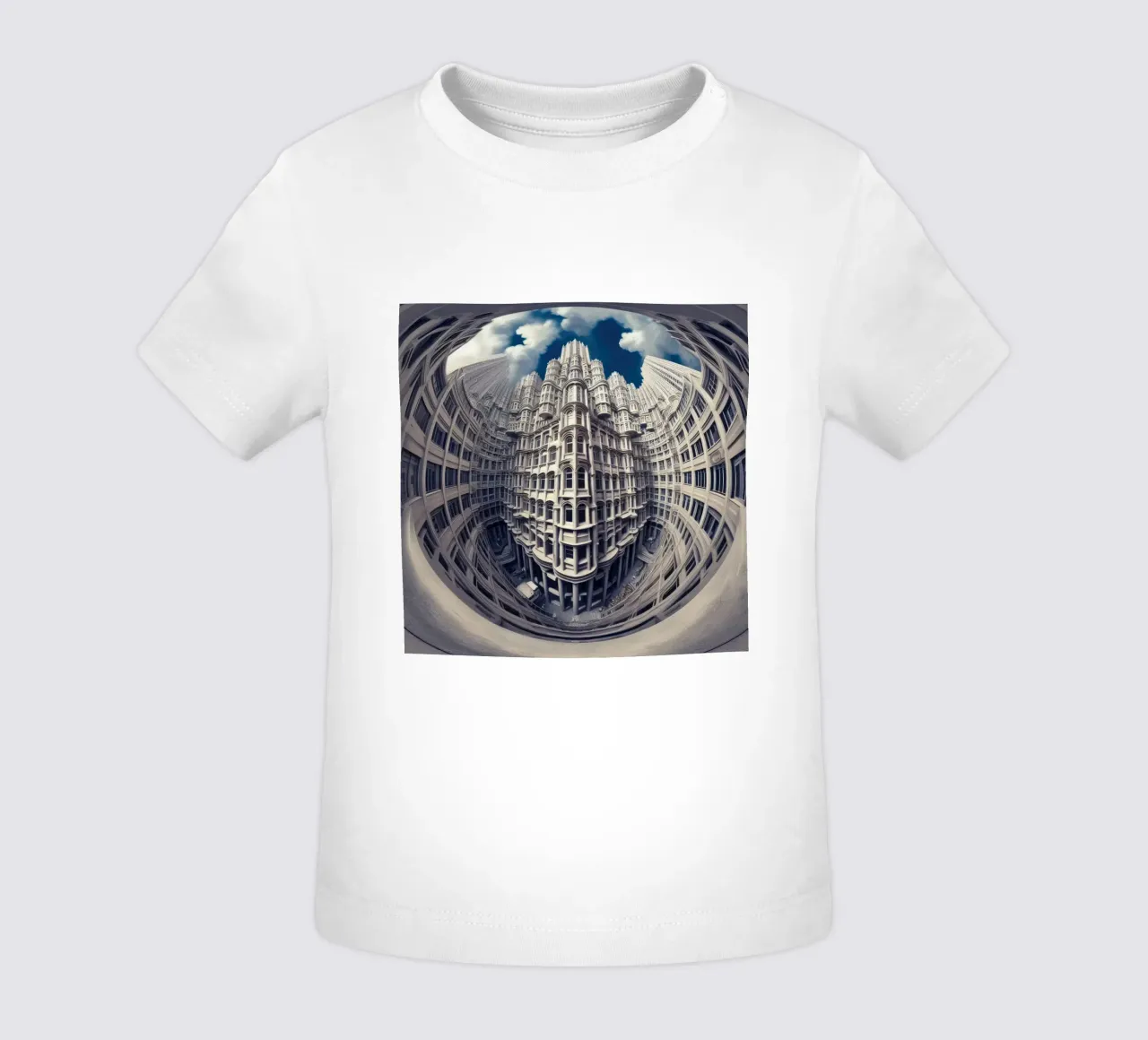 Sphere 025 - Futuristic Gothic Architecture camiseta de bebé de Spheres
