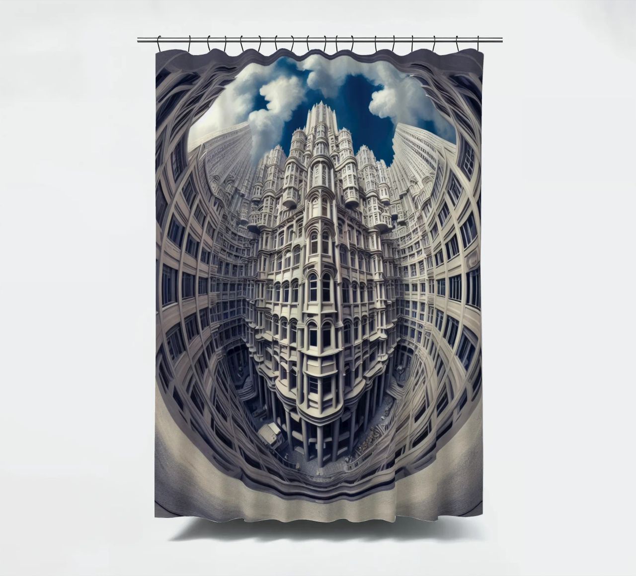 Sphere 025 - Futuristic Gothic Architecture tenda da doccia da Spheres