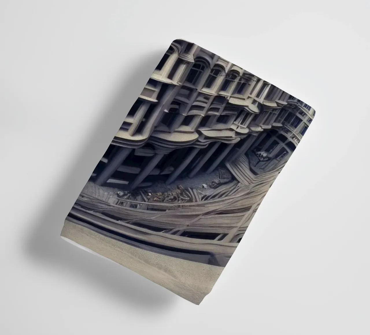 Sphere 025 - Futuristic Gothic Architecture asciugamano da bagno da Spheres