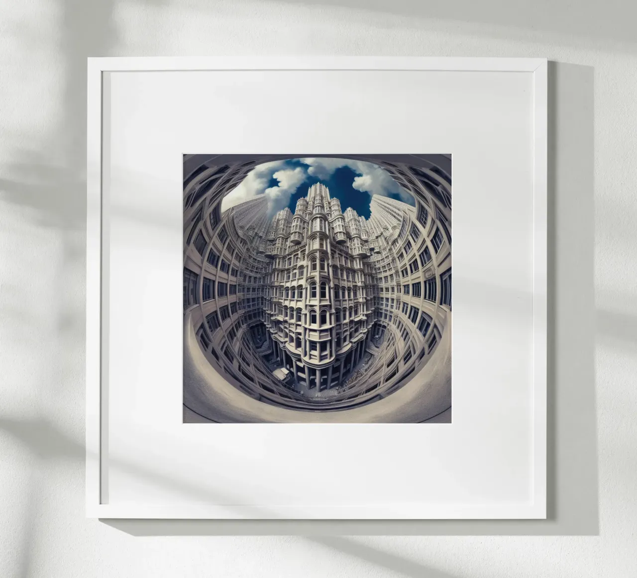 Sphere 025 - Futuristic Gothic Architecture poster da Spheres