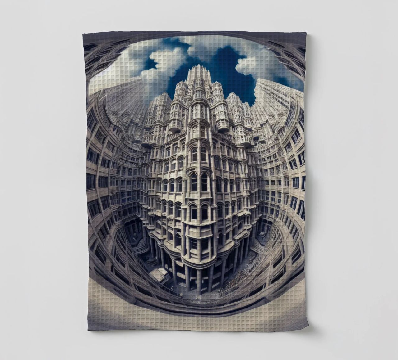 Sphere 025 - Futuristic Gothic Architecture canovaccio da cucina da Spheres