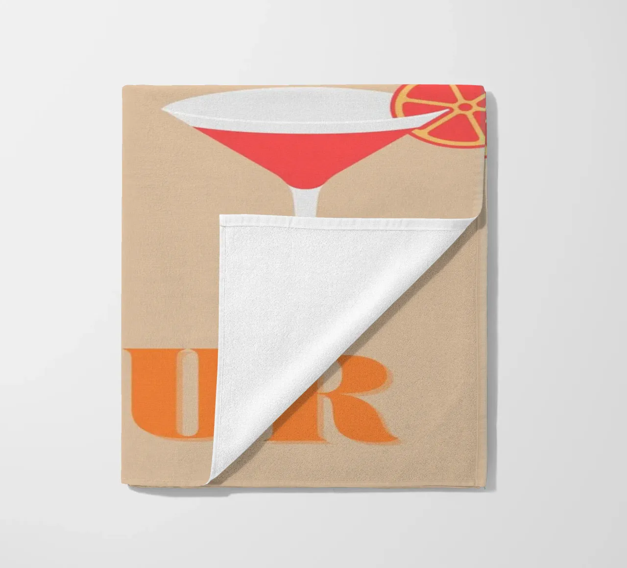 Capy Hour | Fun Capybara Print | Happy Hour telo mare da PrintCessStudio