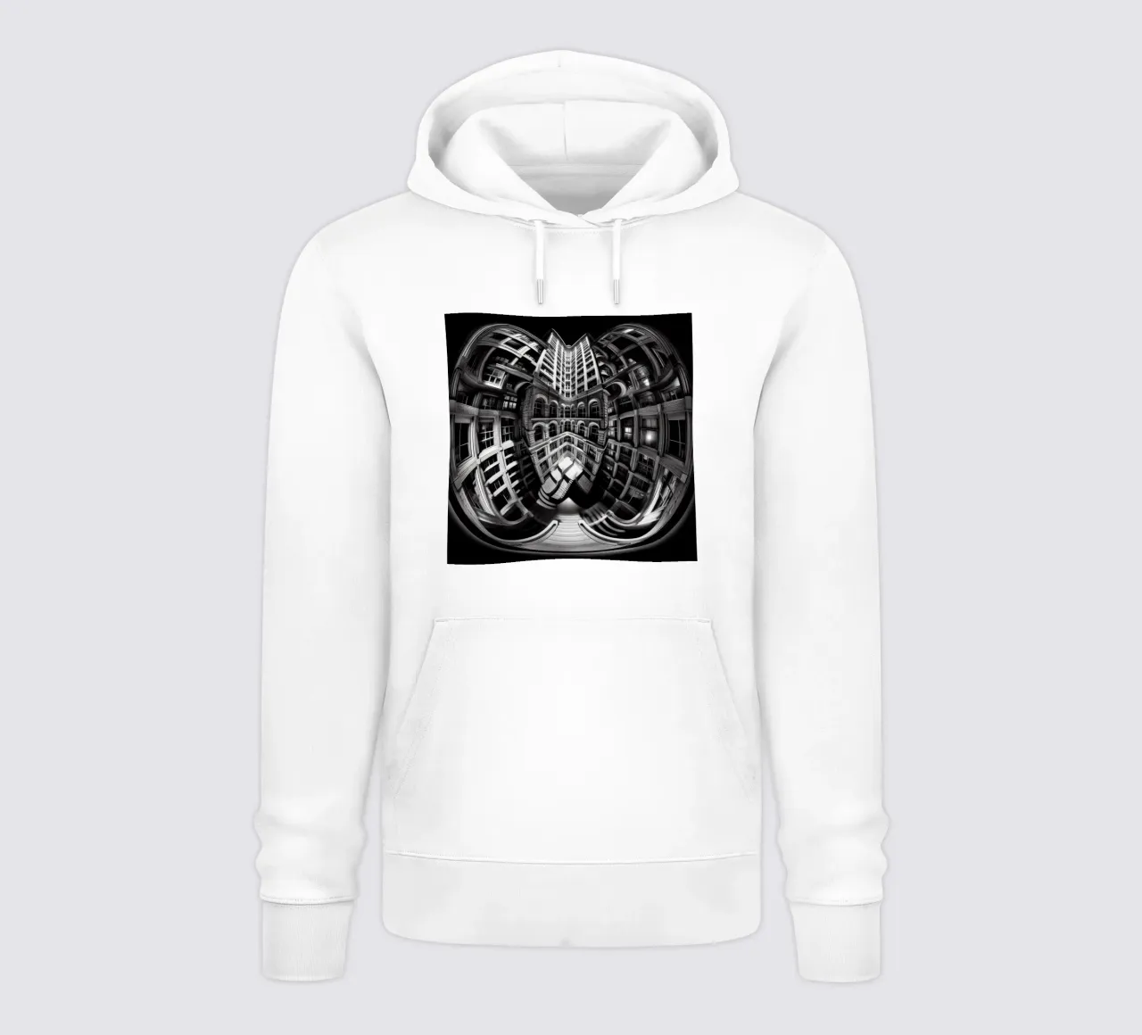 Sphere 029 - Abstract Architectural Symmetry Hoodie von Spheres