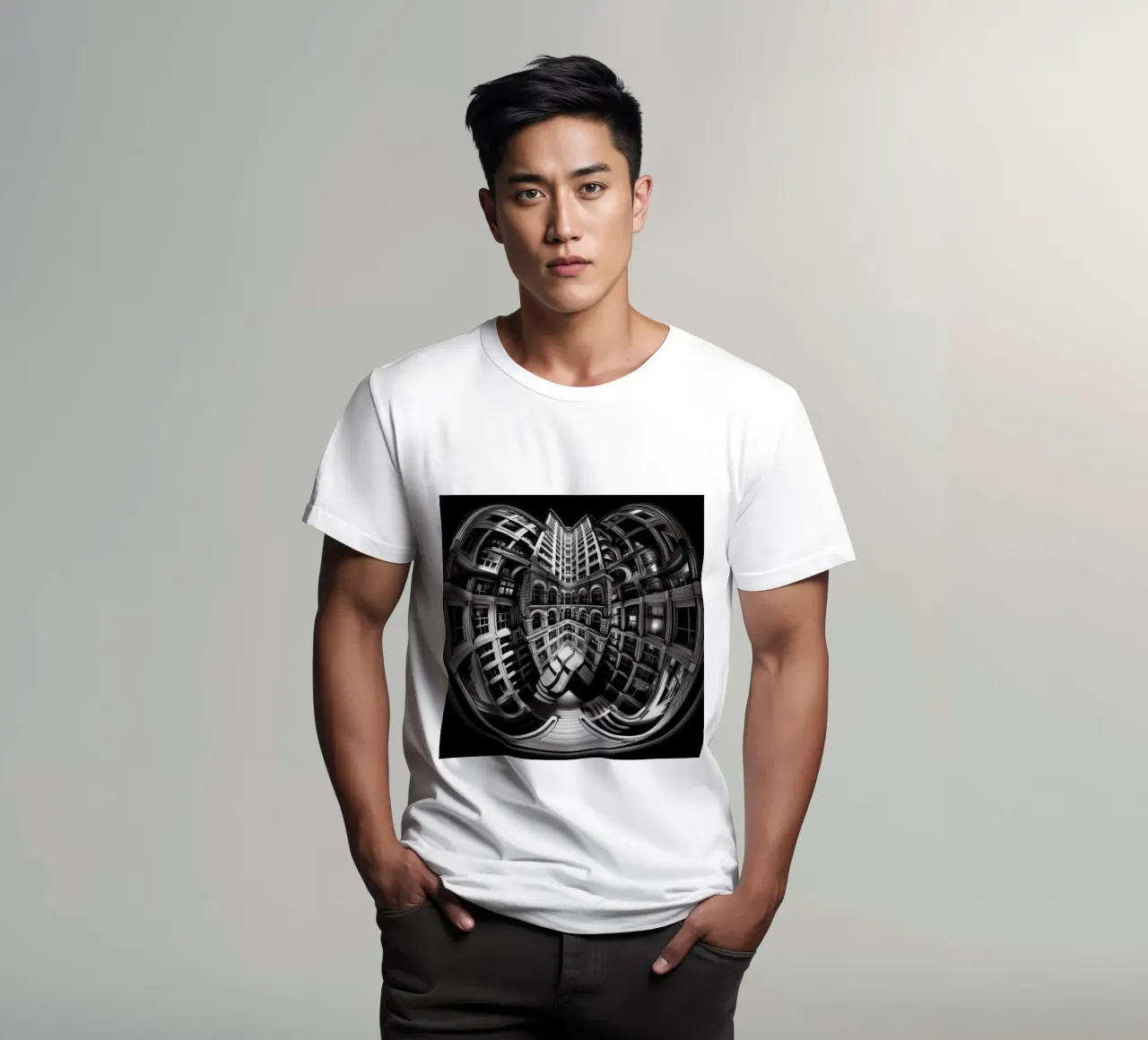 Sphere 029 - Abstract Architectural Symmetry t-shirt by Spheres