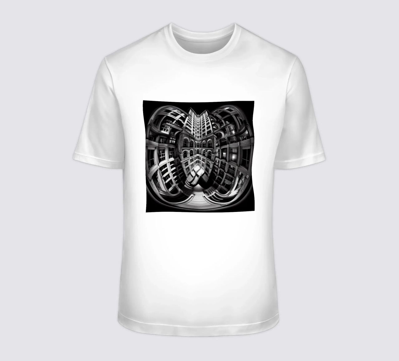 Sphere 029 - Abstract Architectural Symmetry t-shirt da Spheres