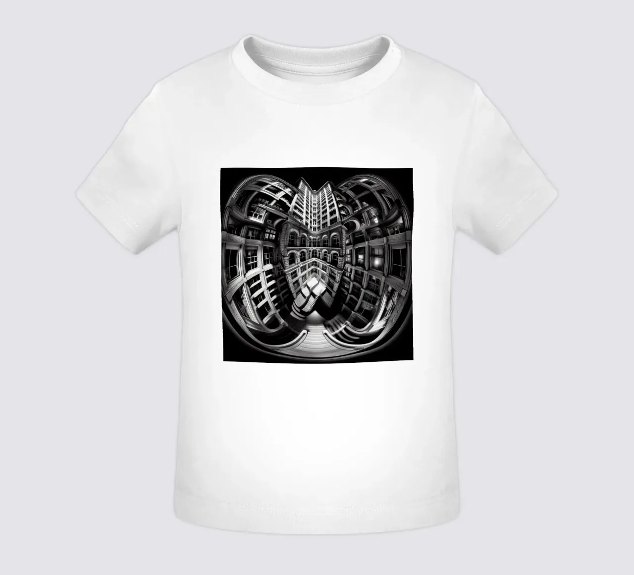Sphere 029 - Abstract Architectural Symmetry camiseta de bebé de Spheres