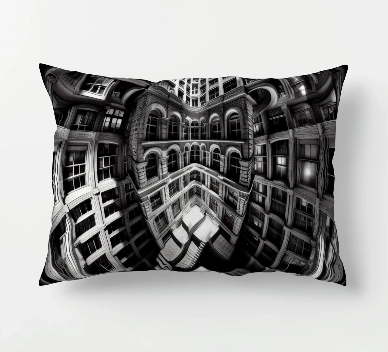 Sphere 029 - Abstract Architectural Symmetry cuscino da Spheres