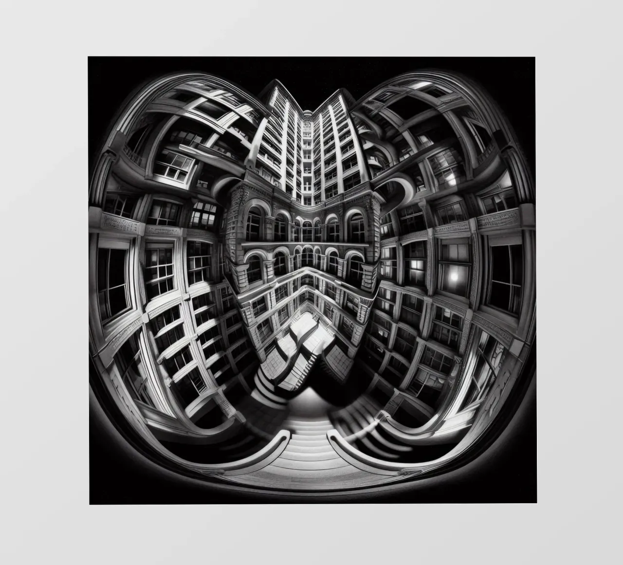 Sphere 029 - Abstract Architectural Symmetry telo in pvc da Spheres