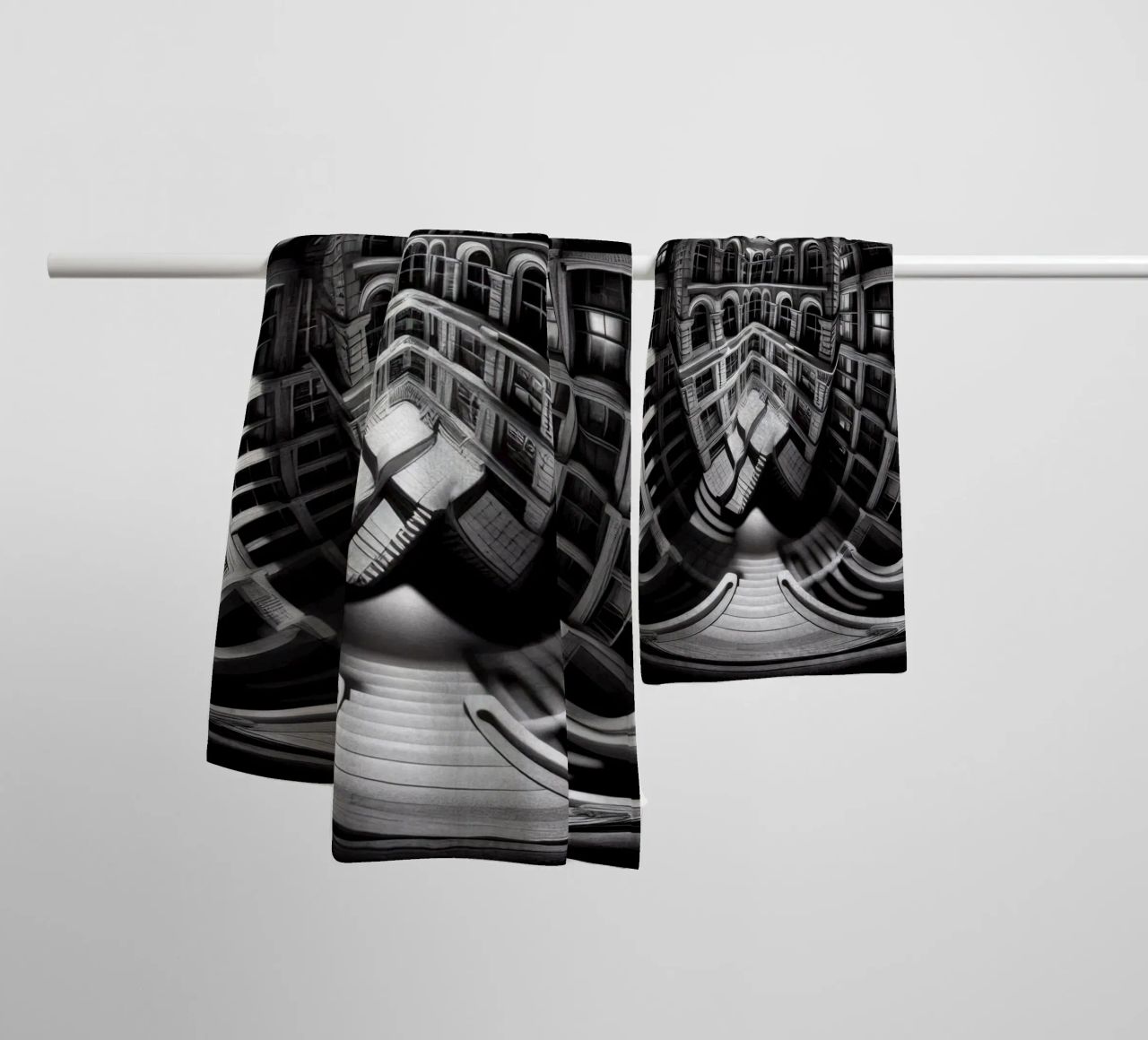 Sphere 029 - Abstract Architectural Symmetry asciugamano da bagno da Spheres