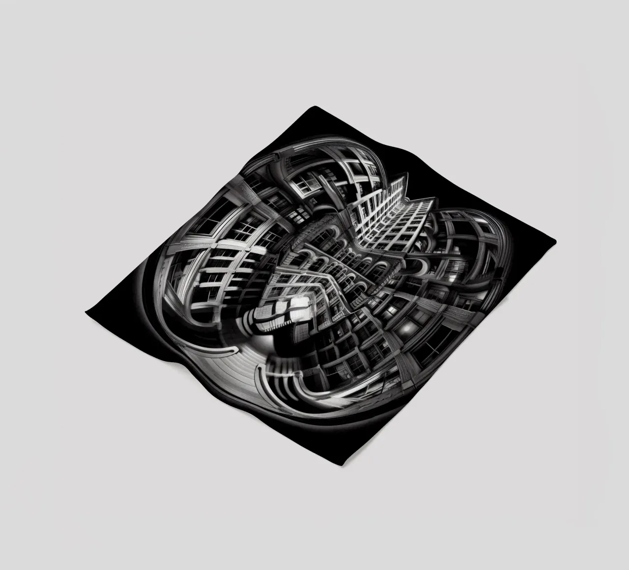 Sphere 029 - Abstract Architectural Symmetry coperta in pile da Spheres