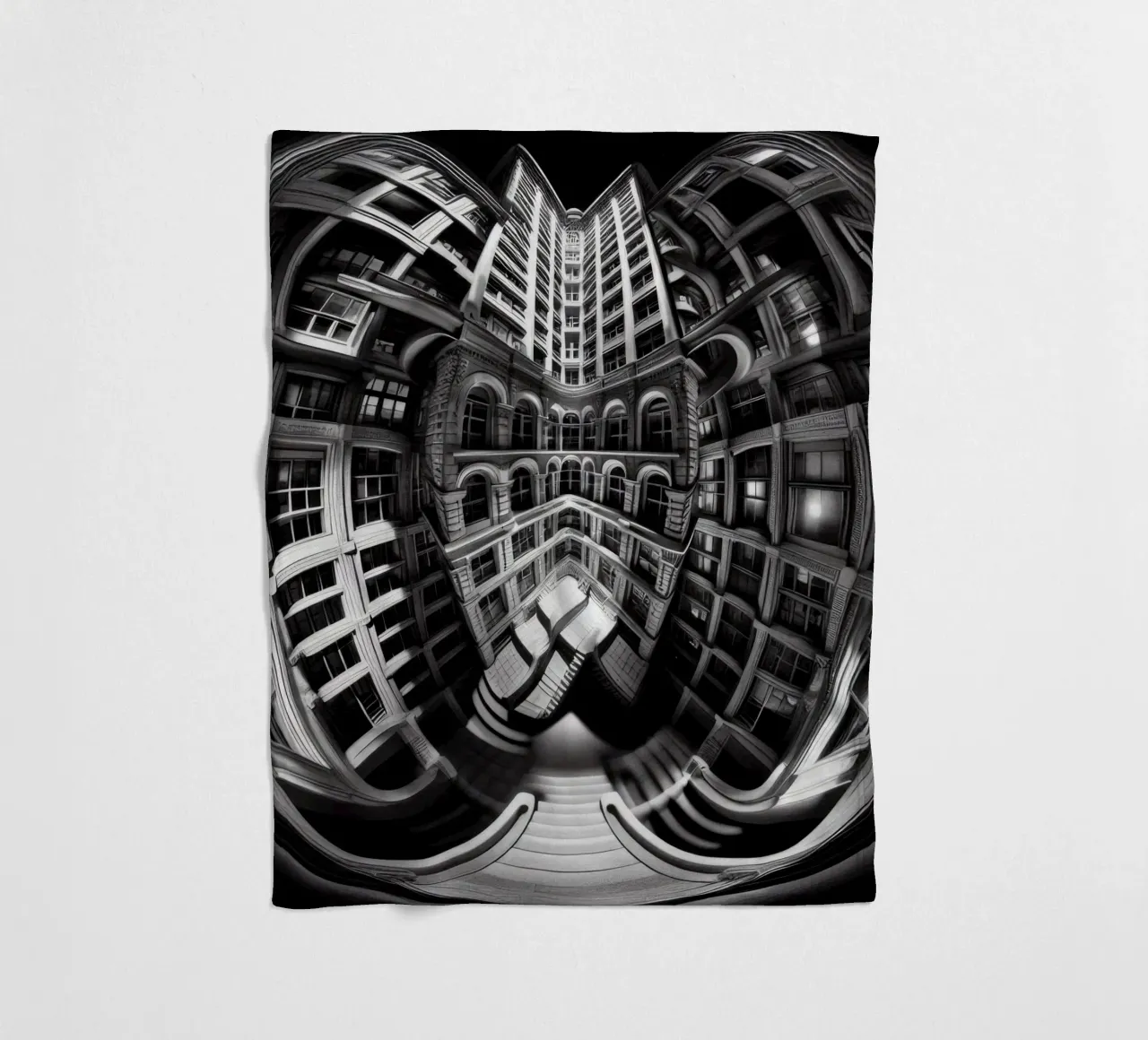 Sphere 029 - Abstract Architectural Symmetry coperta in pile da Spheres