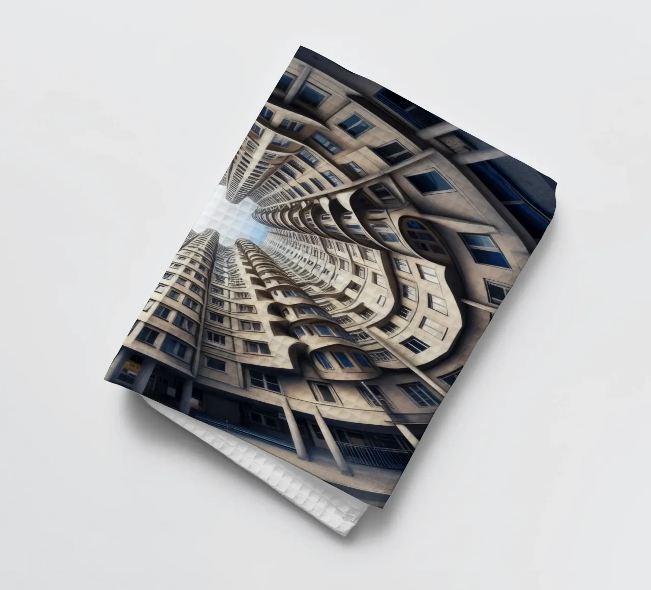 Sphere 034 - Symmetrical Cylindrical Building canovaccio da cucina da Spheres