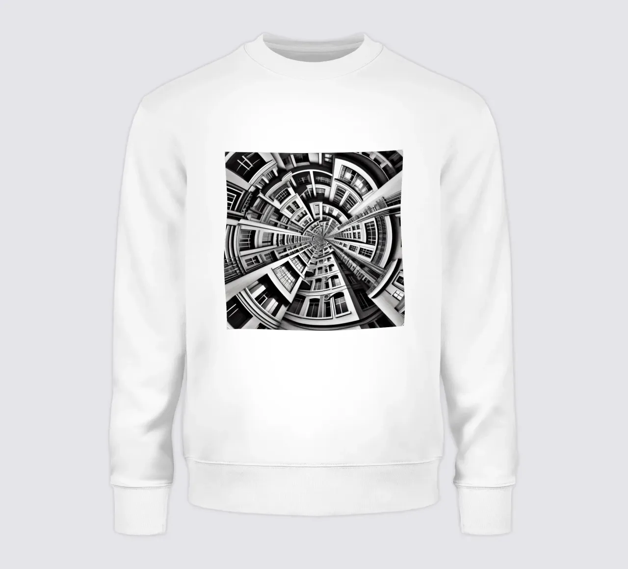 Sphere 030 - Symmetrical Urban Architecture sudadera de Spheres