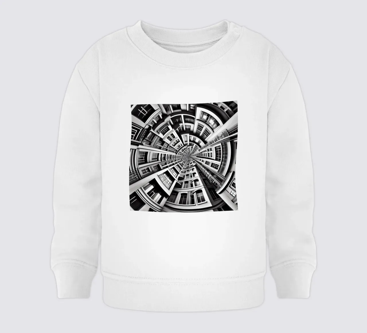 Sphere 030 - Symmetrical Urban Architecture felpa neonato da Spheres