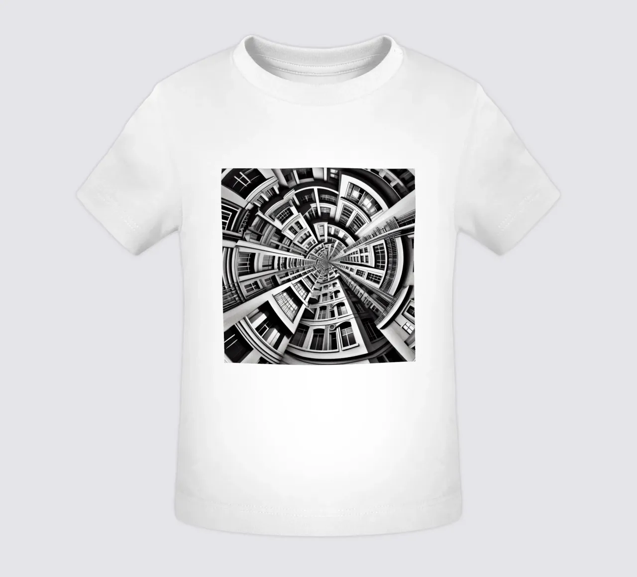 Sphere 030 - Symmetrical Urban Architecture maglietta neonato da Spheres