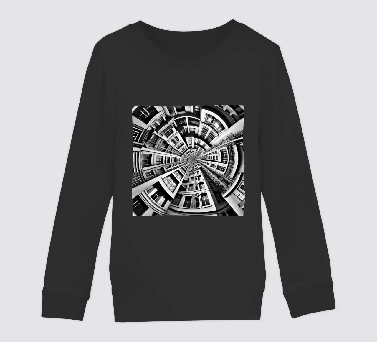 Sphere 030 - Symmetrical Urban Architecture felpa bambino da Spheres