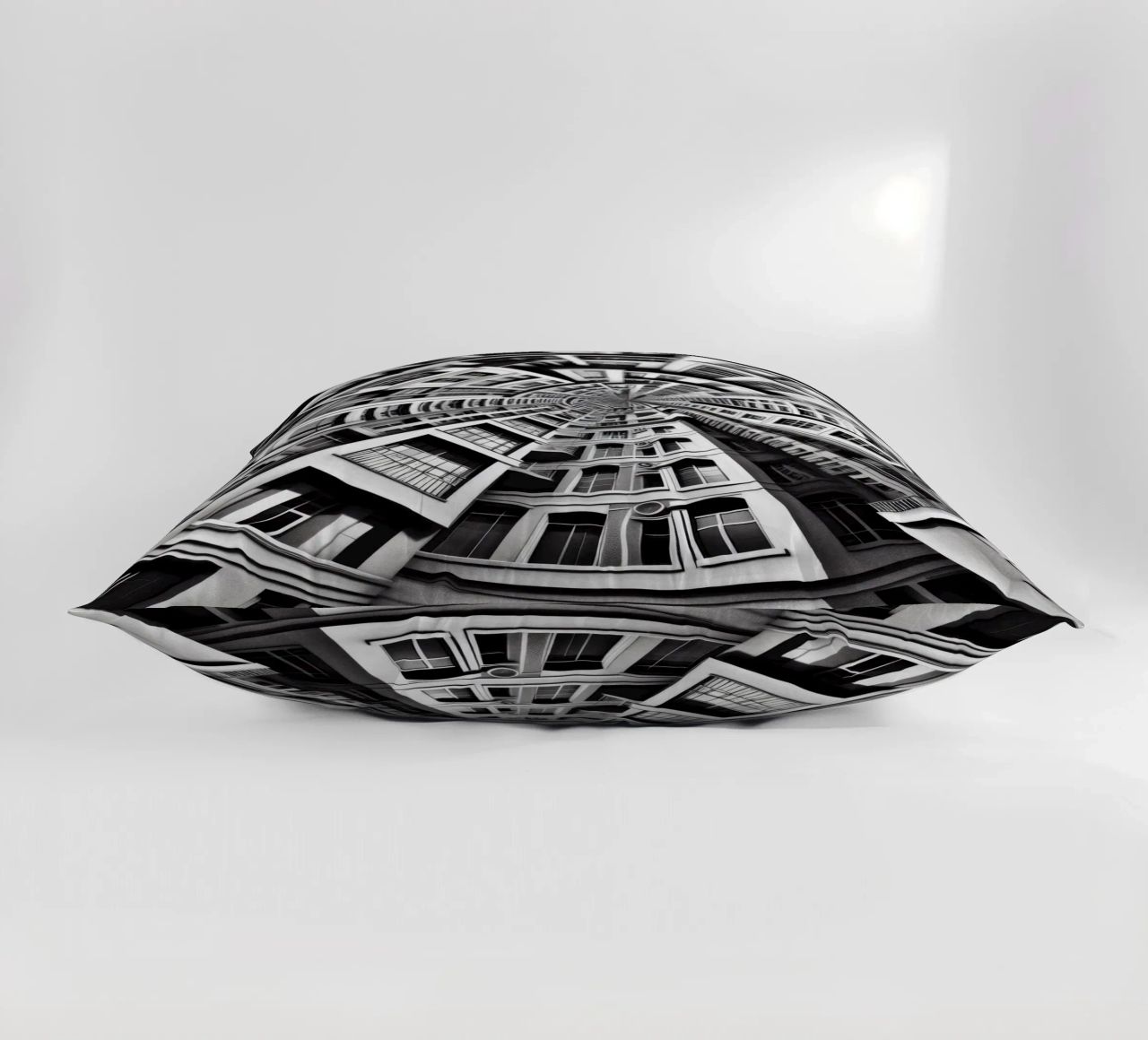 Sphere 030 - Symmetrical Urban Architecture cuscino da Spheres