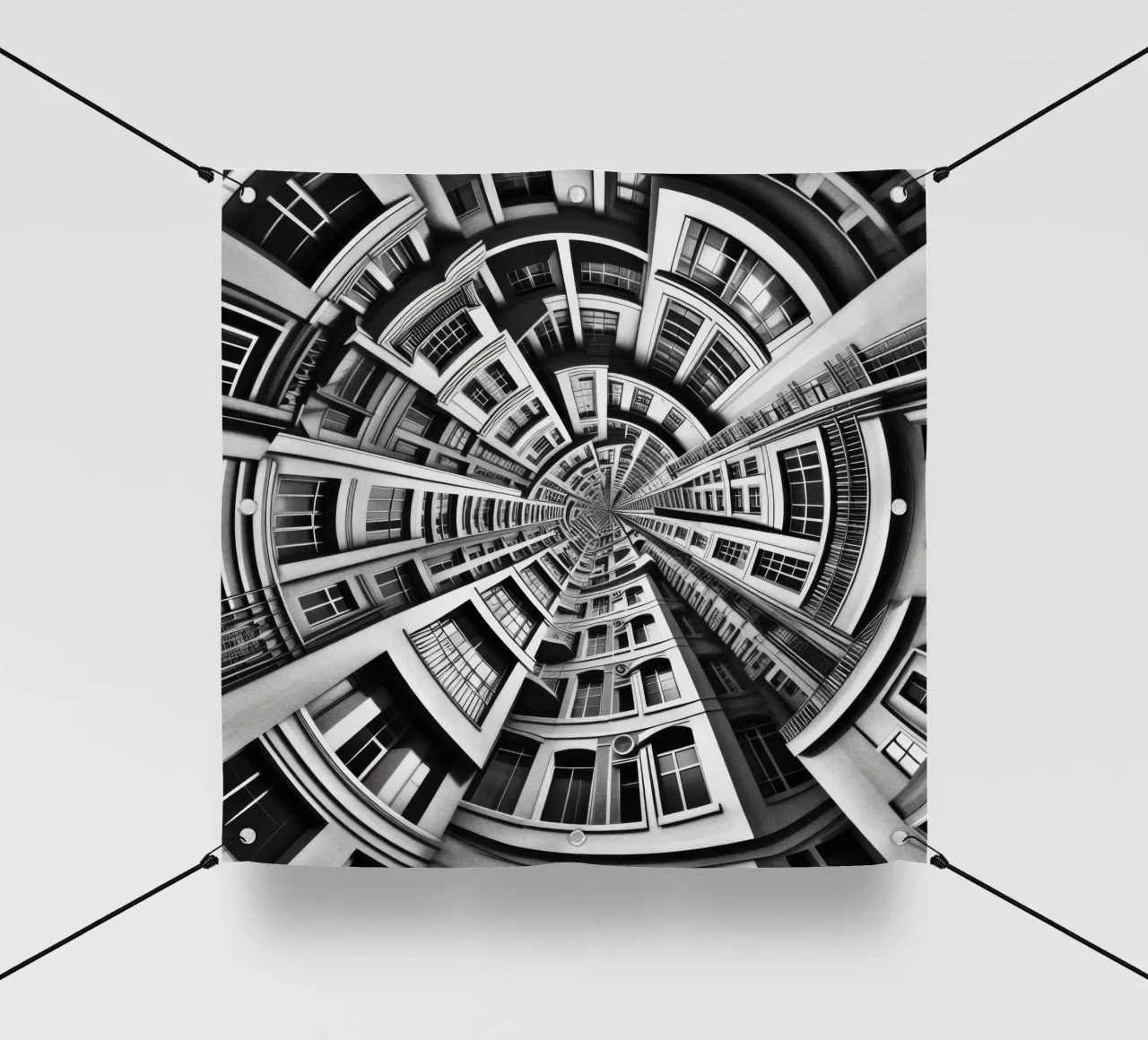 Sphere 030 - Symmetrical Urban Architecture telo in pvc da Spheres