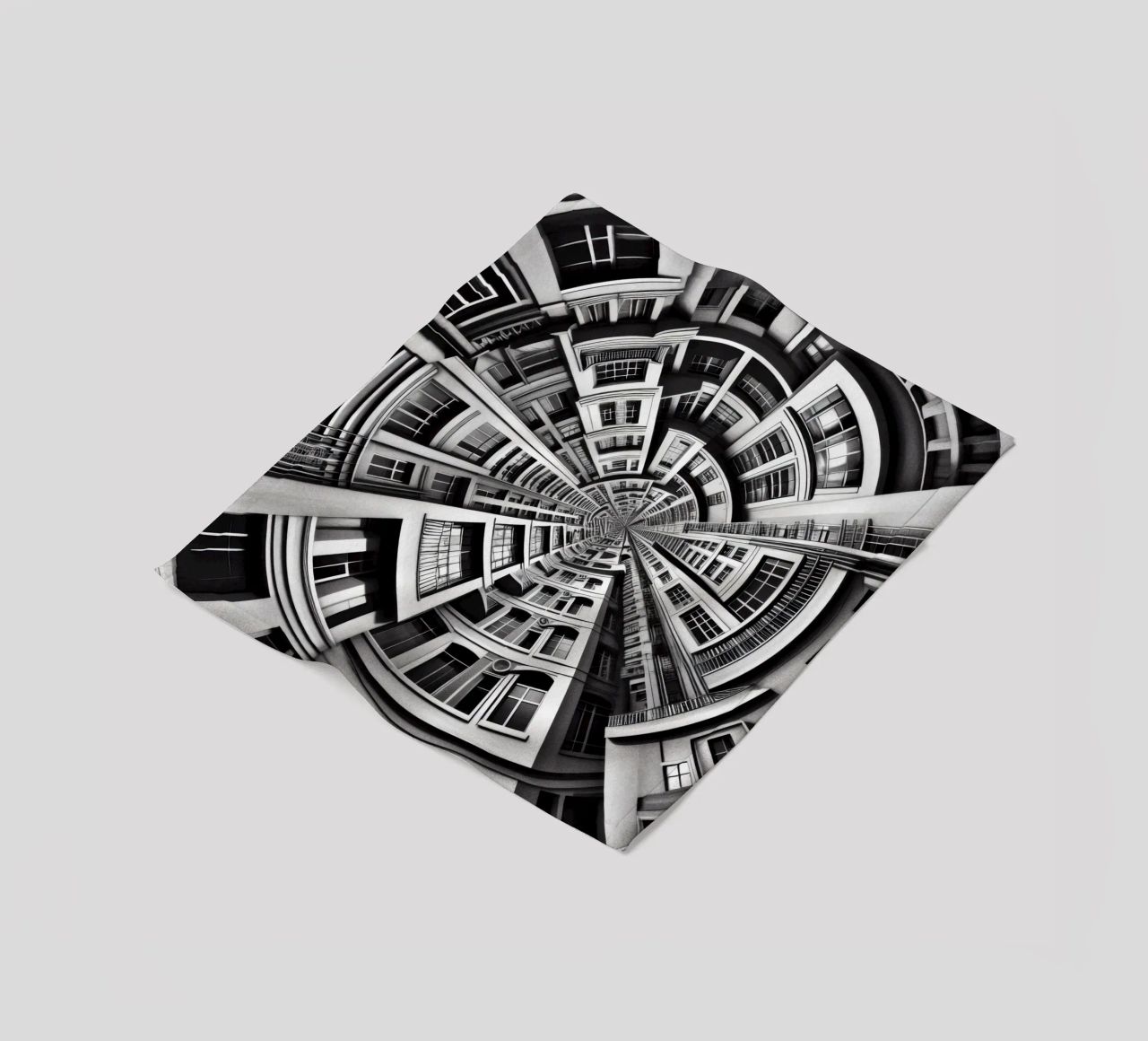 Sphere 030 - Symmetrical Urban Architecture coperta in pile da Spheres
