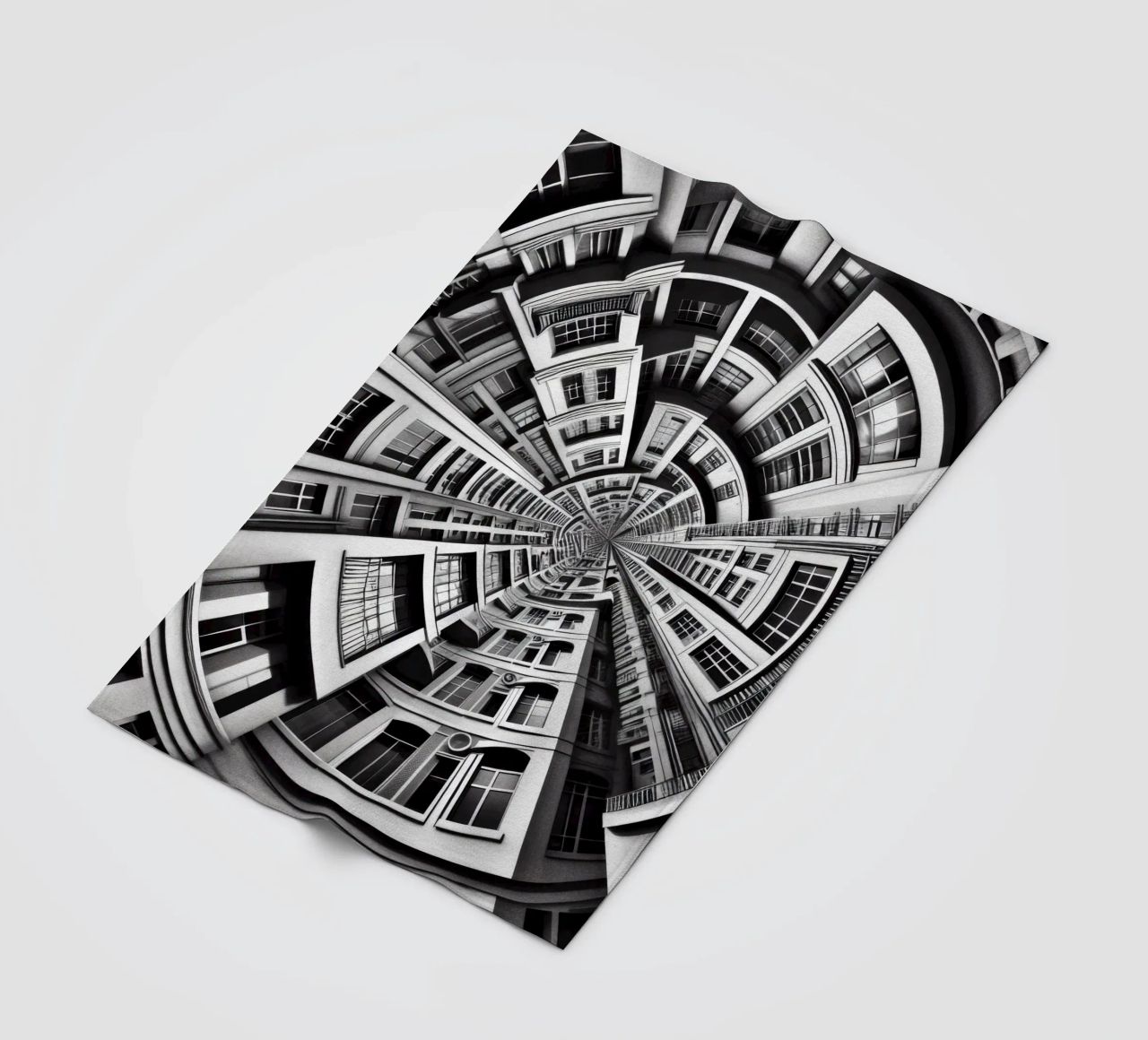 Sphere 030 - Symmetrical Urban Architecture coperta in pile da Spheres