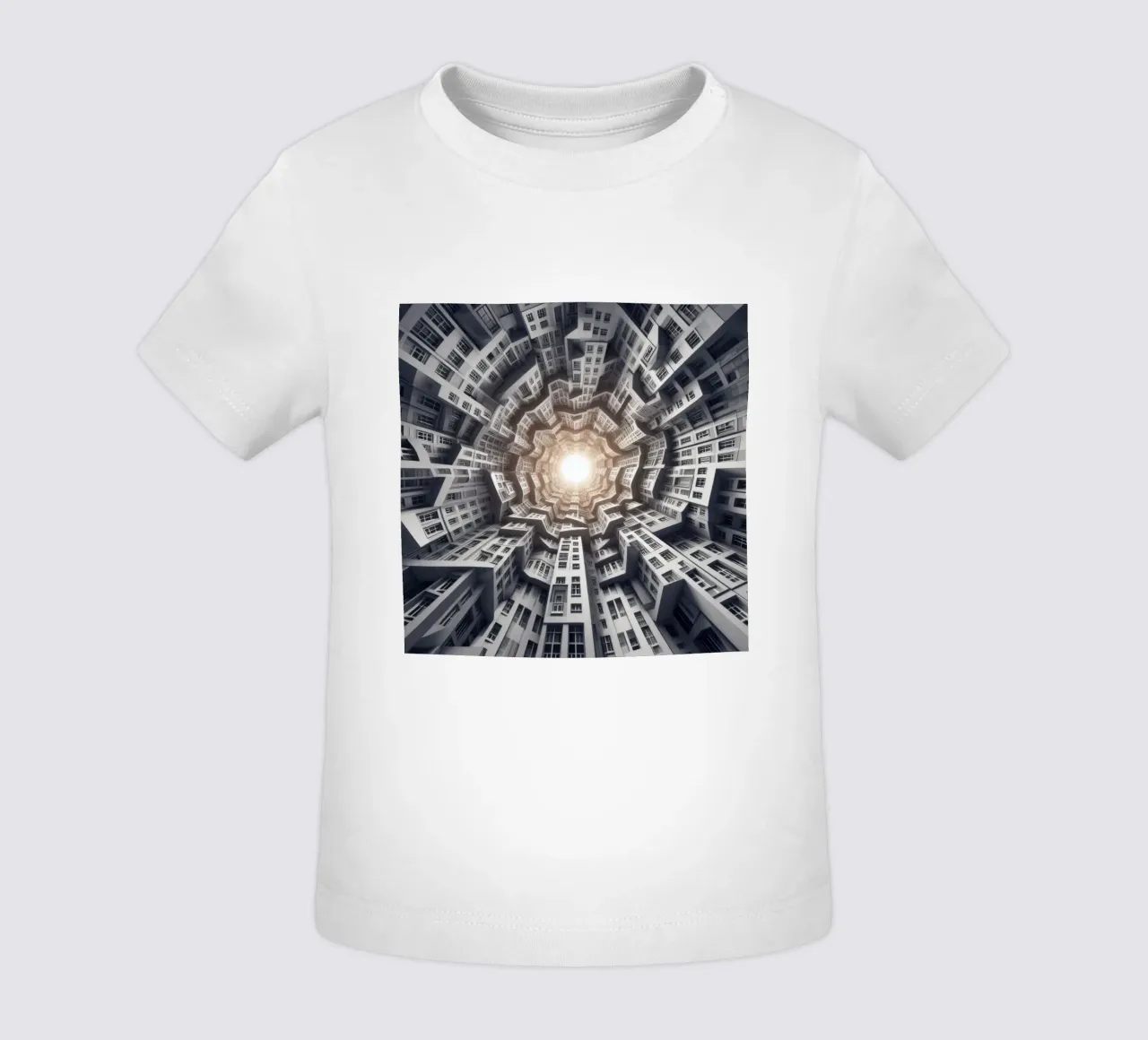 Sphere 041 - Abstract Spiral Architecture maglietta neonato da Spheres
