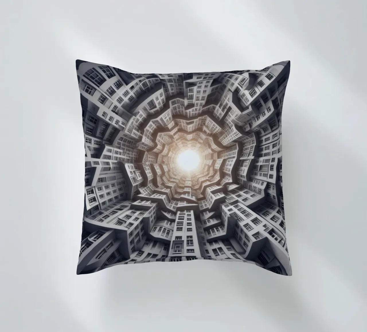 Sphere 041 - Abstract Spiral Architecture cuscino da Spheres