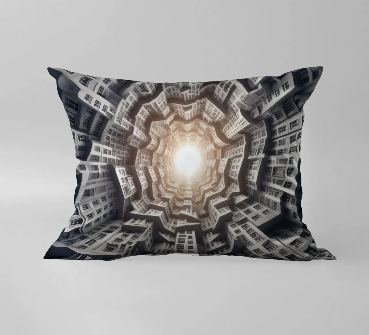 Sphere 041 - Abstract Spiral Architecture cuscino da Spheres