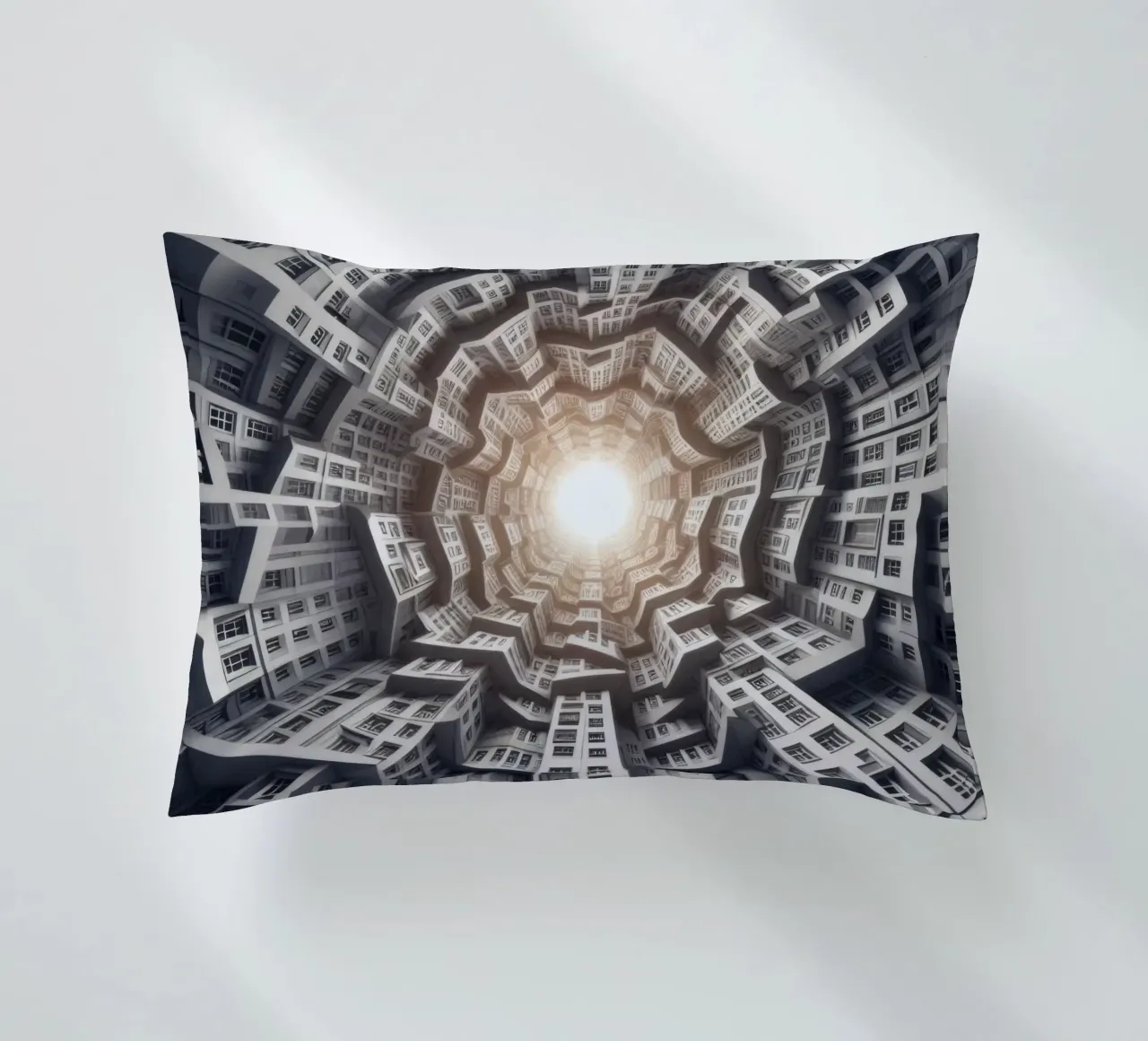 Sphere 041 - Abstract Spiral Architecture cuscino da Spheres