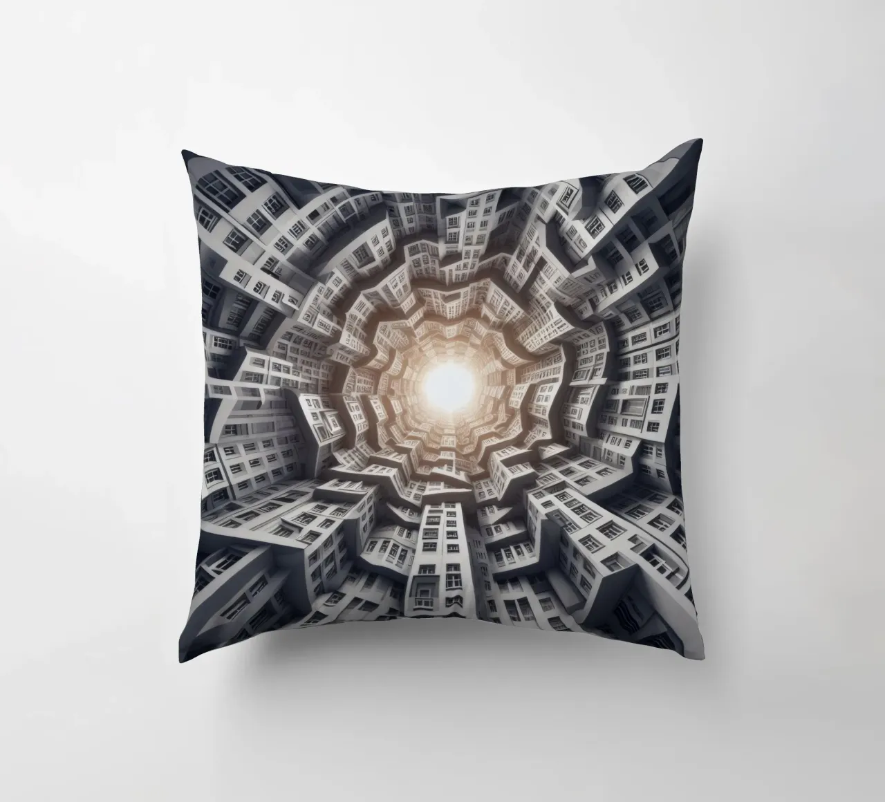 Sphere 041 - Abstract Spiral Architecture cuscino da Spheres