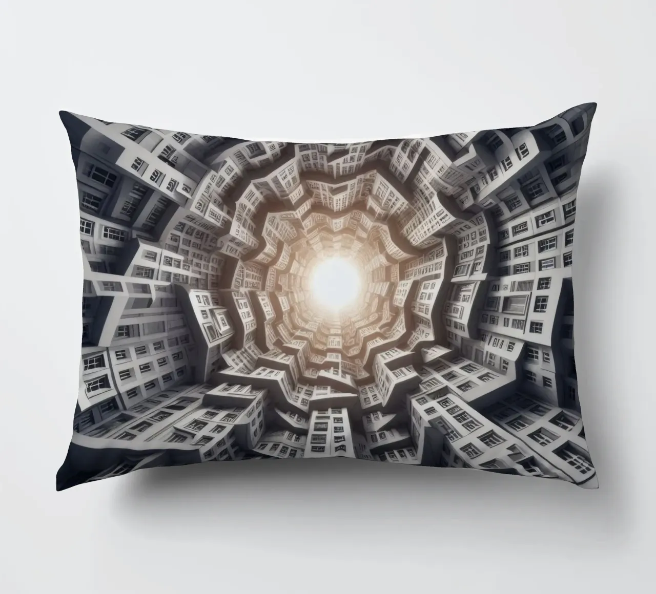 Sphere 041 - Abstract Spiral Architecture cuscino da Spheres