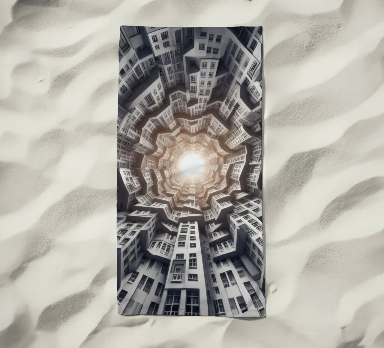 Sphere 041 - Abstract Spiral Architecture telo mare da Spheres