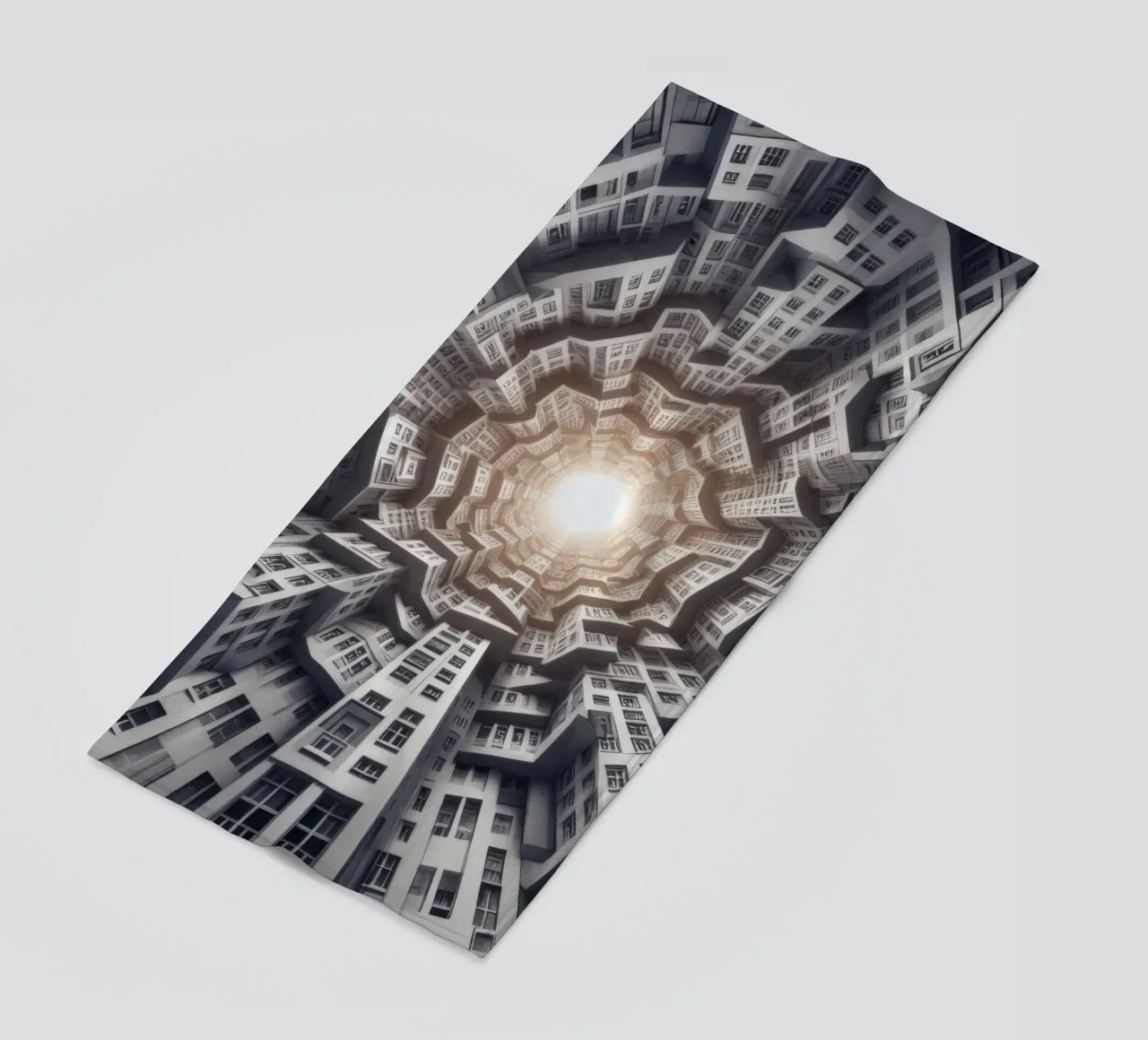 Sphere 041 - Abstract Spiral Architecture telo mare da Spheres