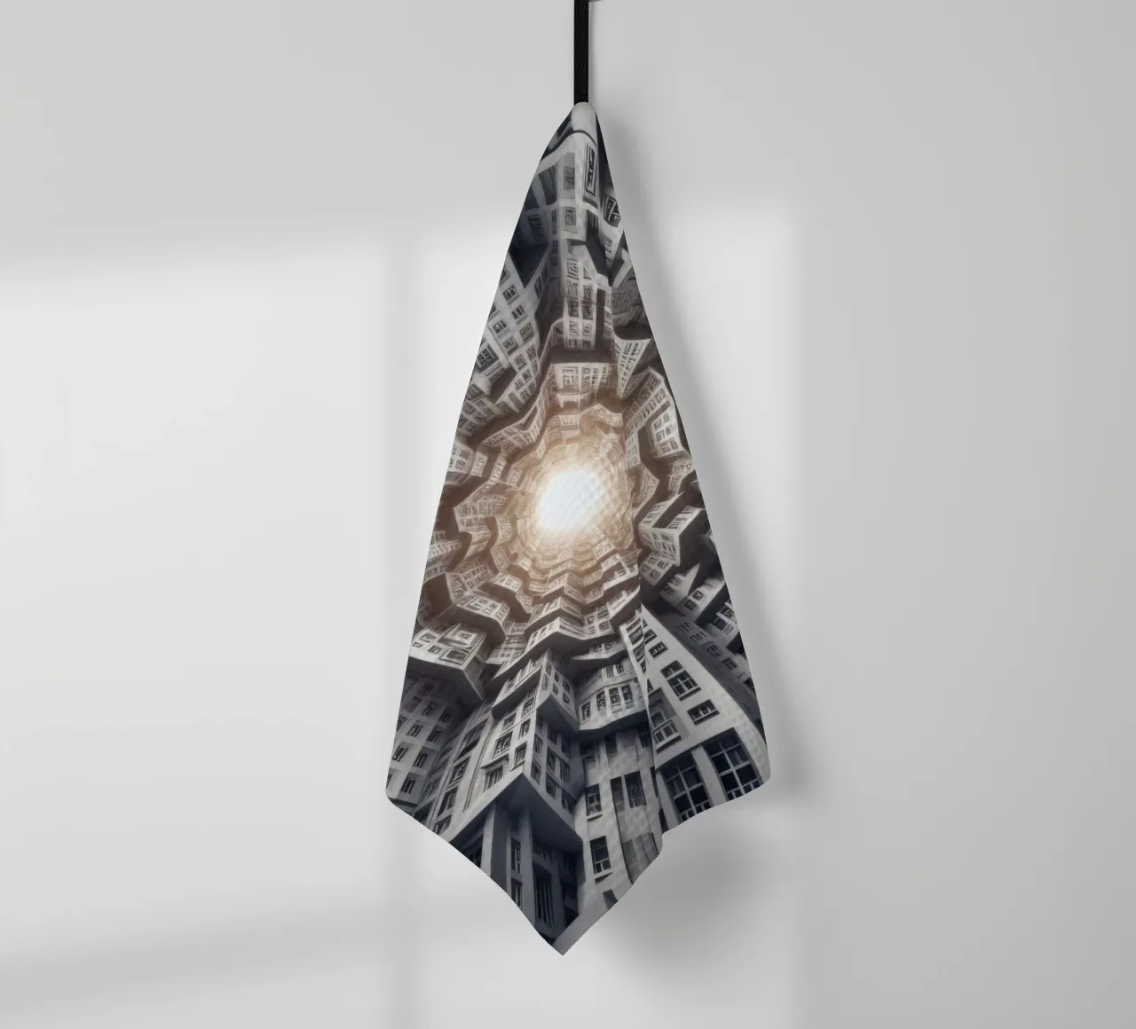 Sphere 041 - Abstract Spiral Architecture canovaccio da cucina da Spheres