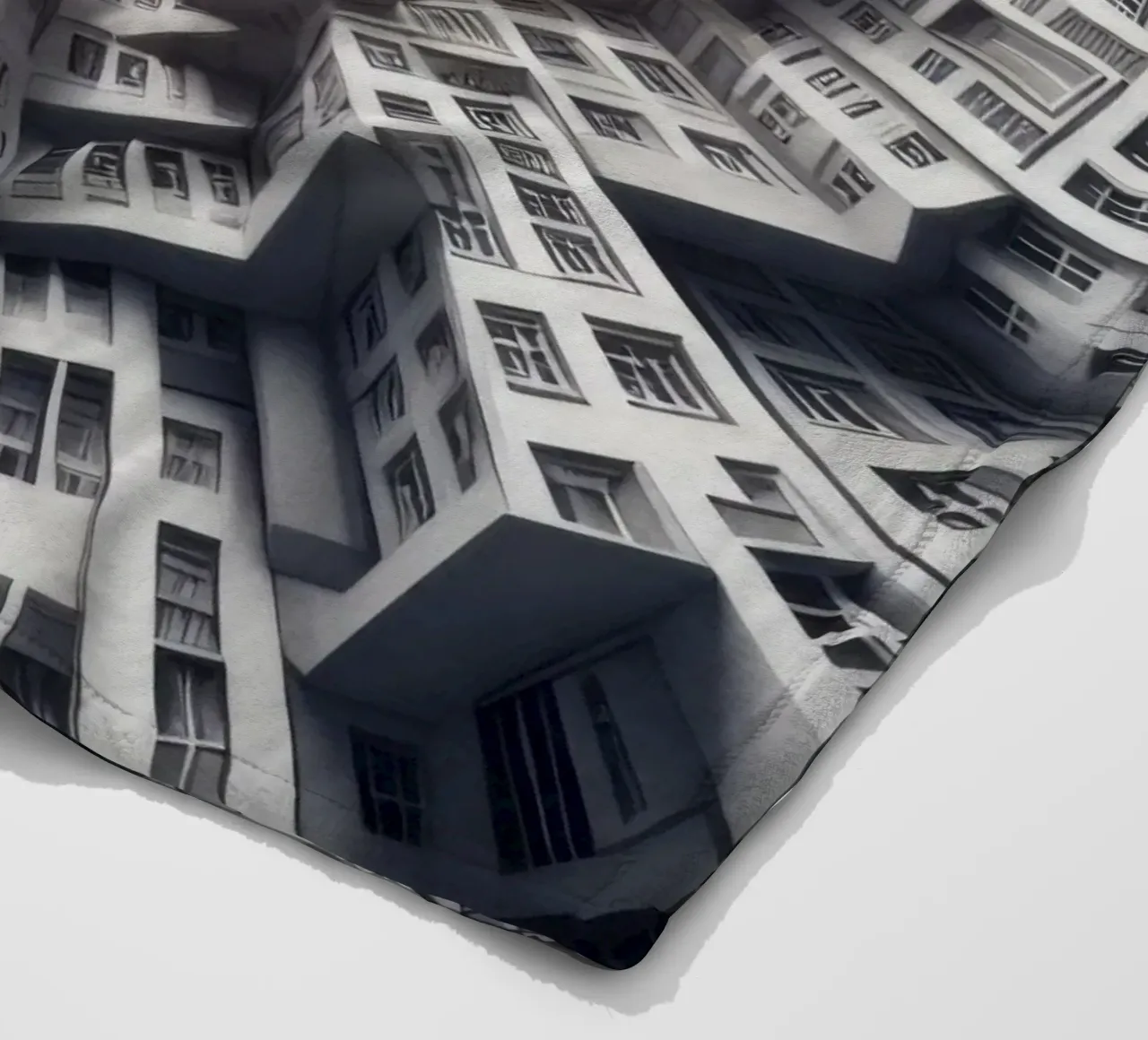 Sphere 041 - Abstract Spiral Architecture coperta in pile da Spheres