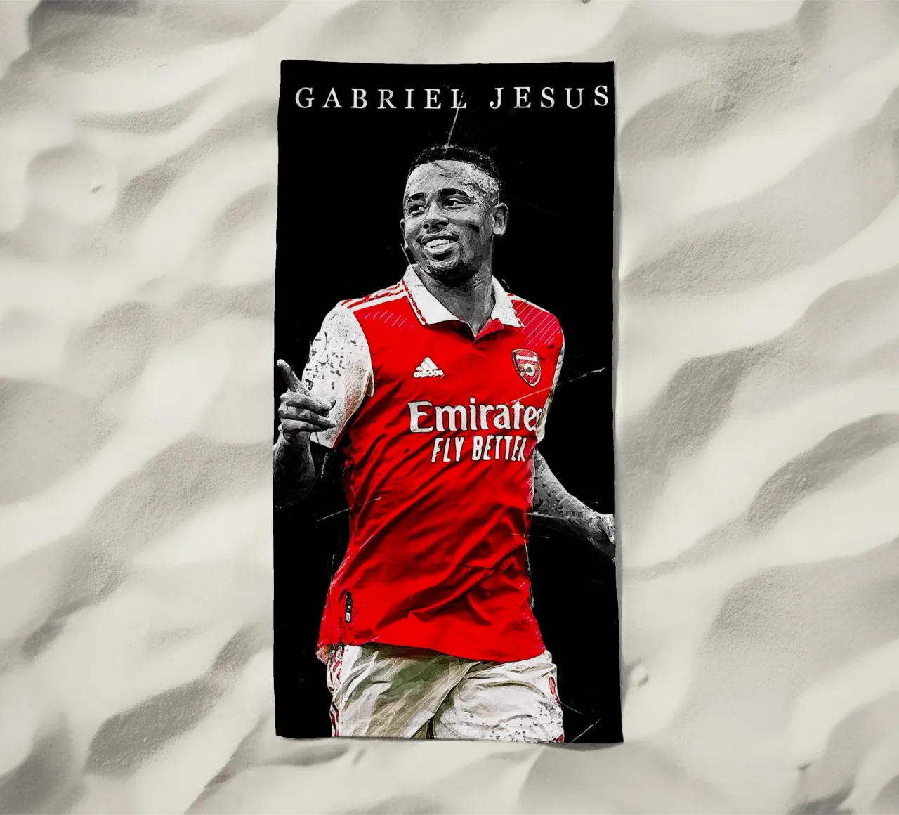 Gabriel Jesus Arsenal telo mare da tenten