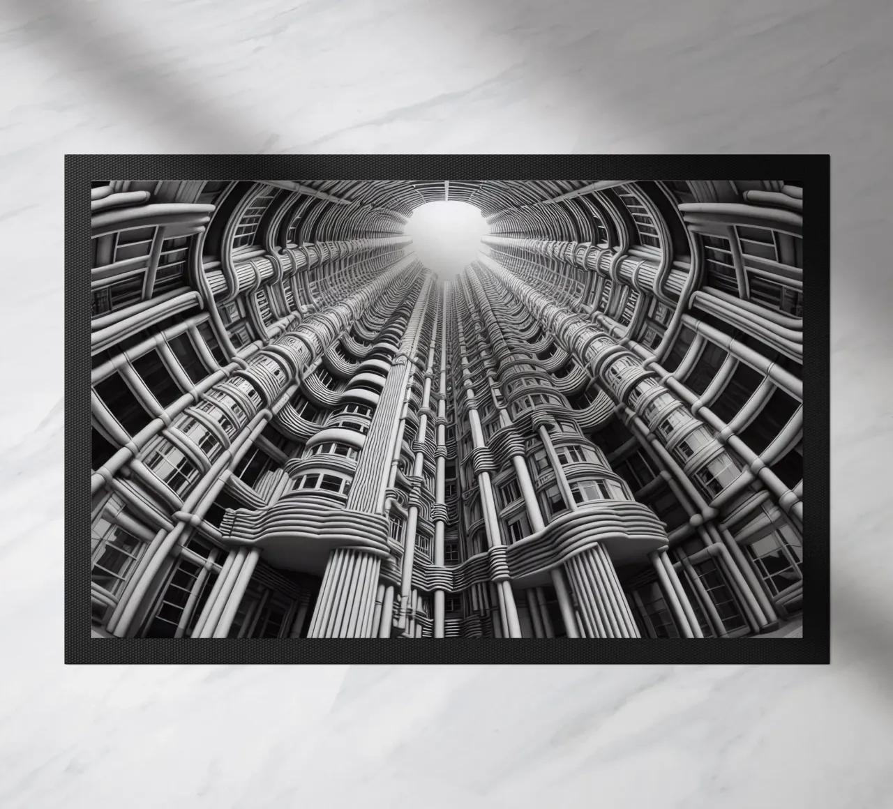 Sphere 033 - Futuristic Cylindrical Architecture zerbino da Spheres