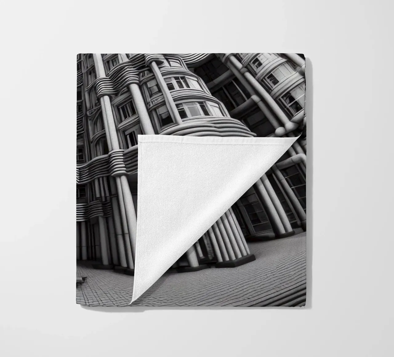 Sphere 033 - Futuristic Cylindrical Architecture telo mare da Spheres