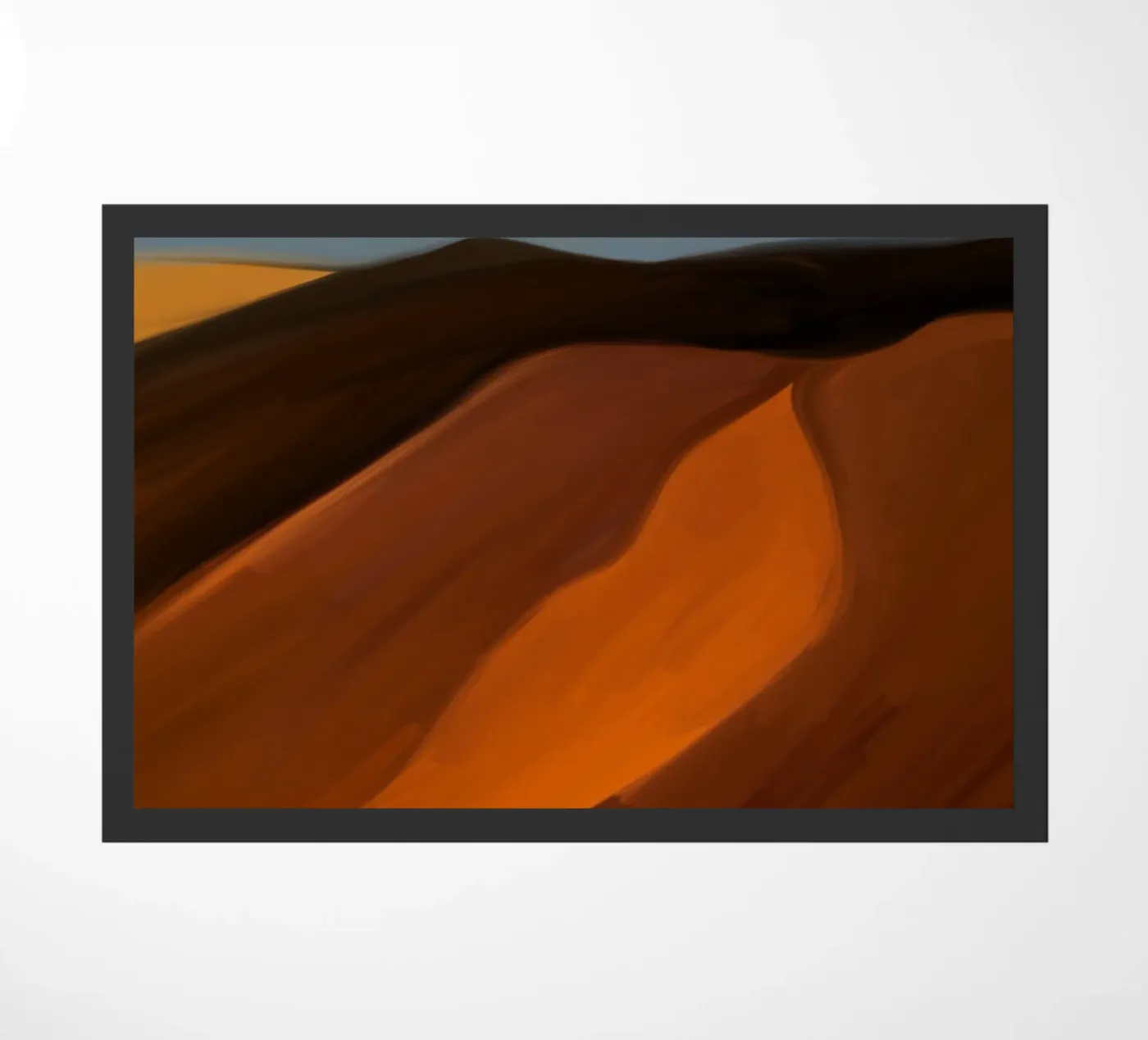 Shimmering Tides doormat by Mike Leymi
