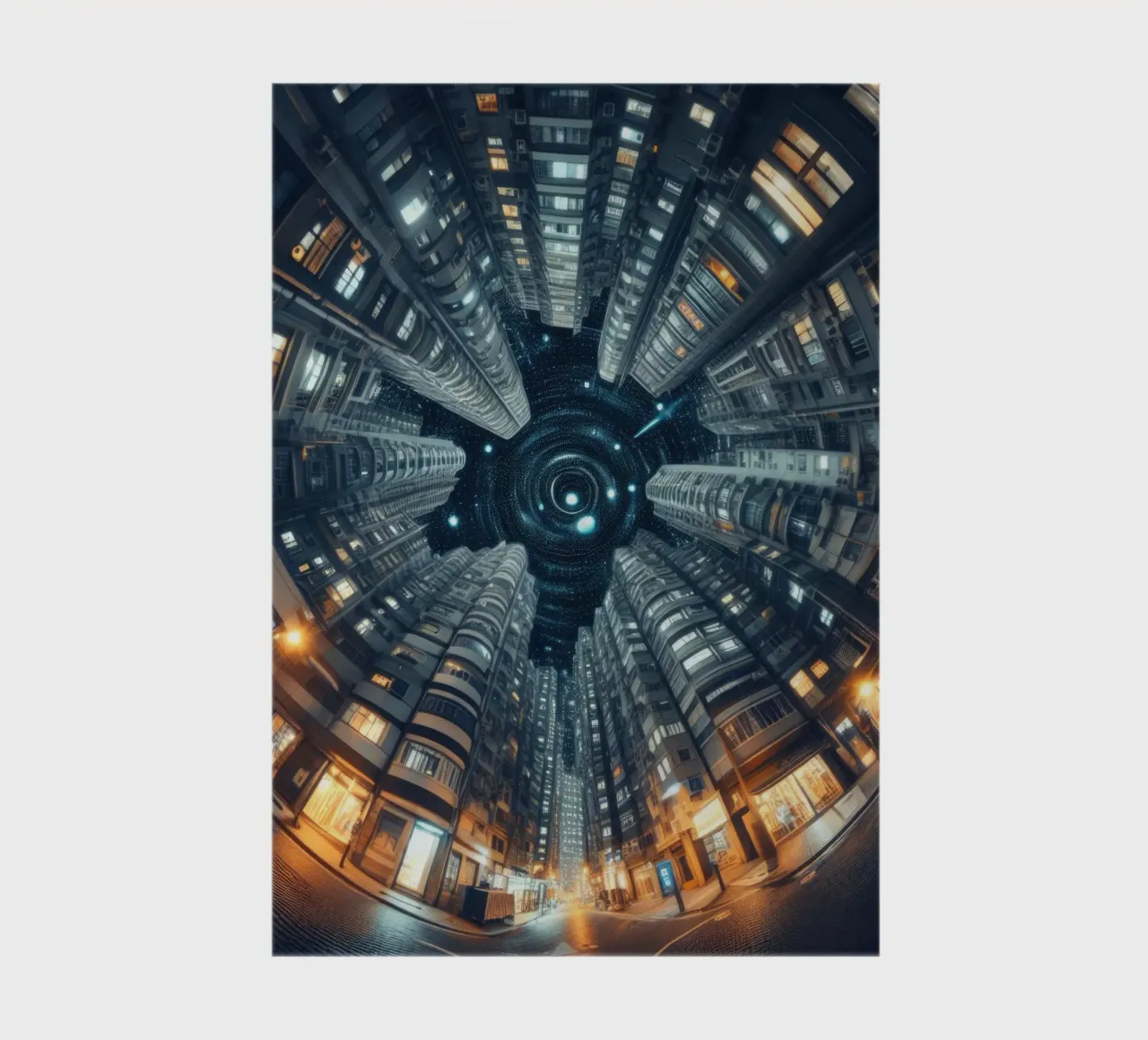 Sphere 032 - Futuristic Cityscape notebook by Spheres