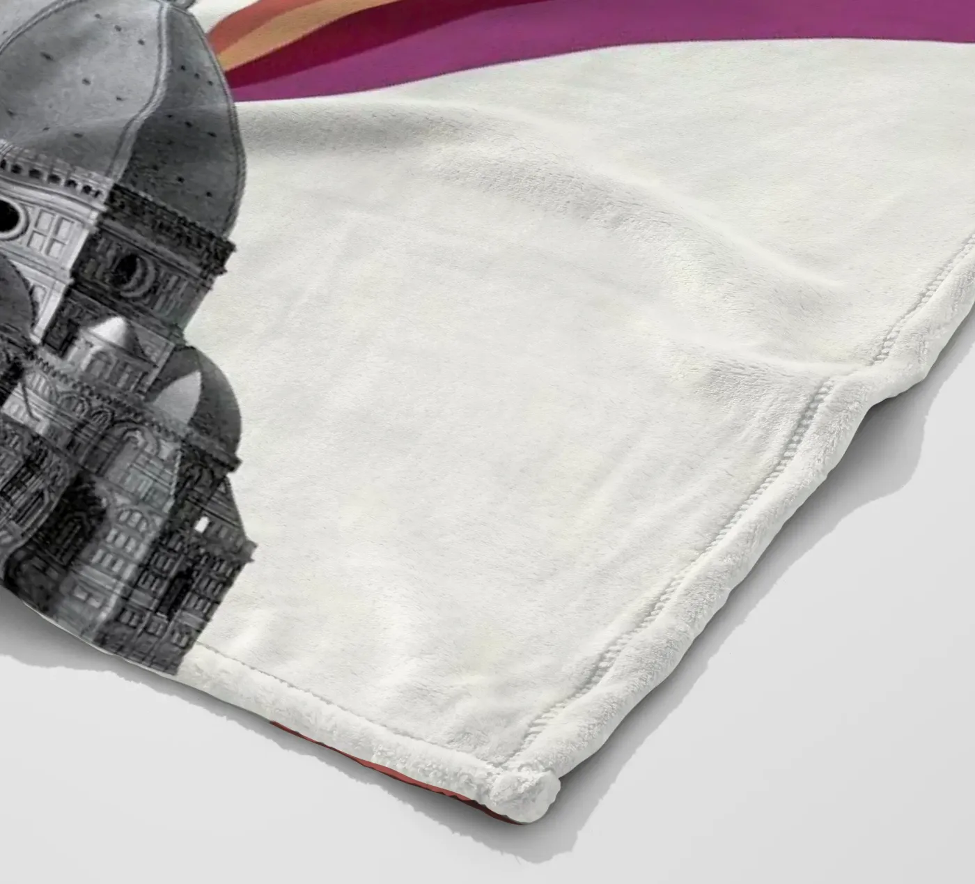 Tower Rainbow fleecedeken van The Gently Unfurling Sneak