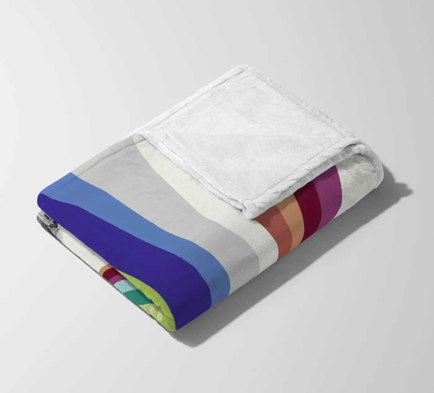 Tower Rainbow fleecedeken van The Gently Unfurling Sneak