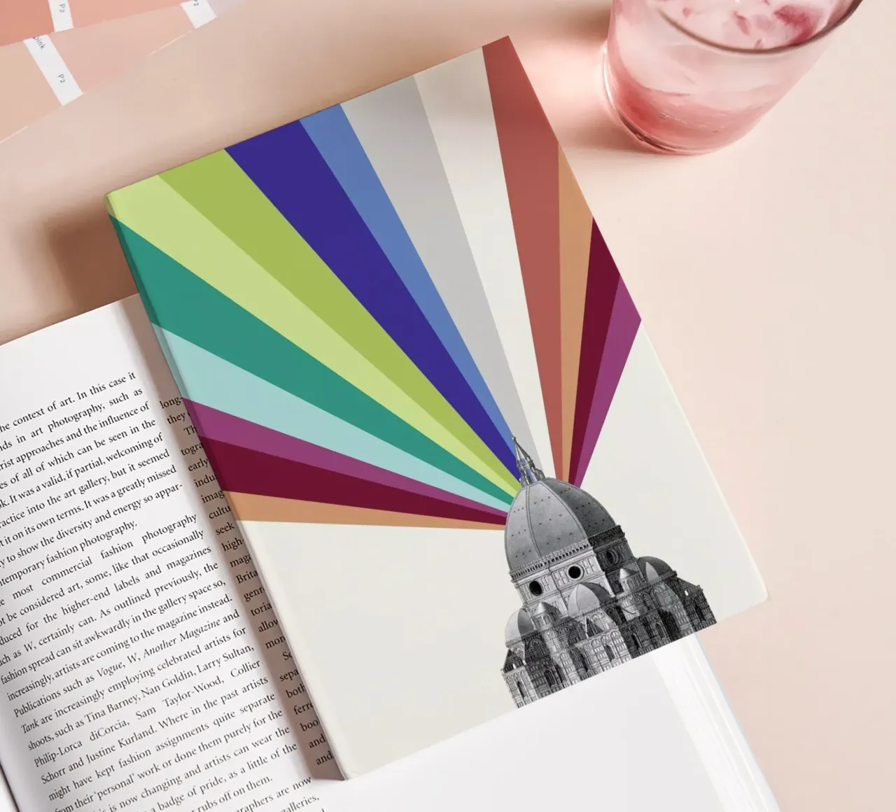 Tower Rainbow notebook by The Gently Unfurling Sneak